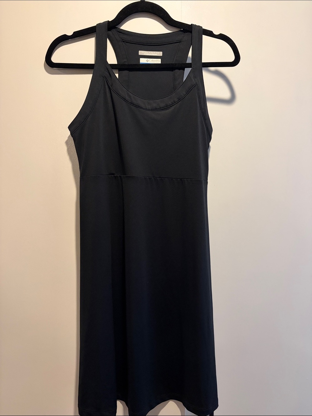 Everyday Black Racerback Midi Dress